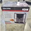 Image 2 : KALORIK 5.3QT SS PRO XL DIGITAL AIR FRYER - TESTED WORKING, RETAIL $199