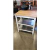 Image 1 : ROLLING KITCHEN ISLAND CART
