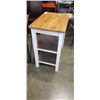 Image 2 : ROLLING KITCHEN ISLAND CART