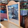 Image 2 : SIX DRAWER PINE DRESSER WITH MIRROR
