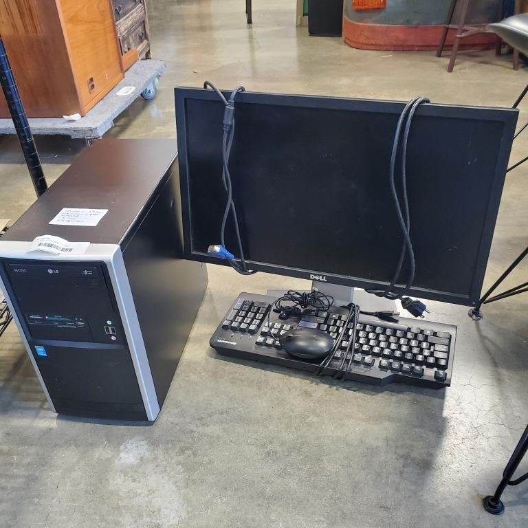 OEM INTEL I5 4TH GEN DESKTOP COMPUTER WITH WINDOWS 10 UPDATE, KEYTBOARD ...