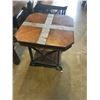 Image 3 : MODERN 3 PC COFFEE TABLE SET WITH STONE INSERT, COFFE TABLE ROLLS