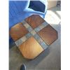 Image 8 : MODERN 3 PC COFFEE TABLE SET WITH STONE INSERT, COFFE TABLE ROLLS