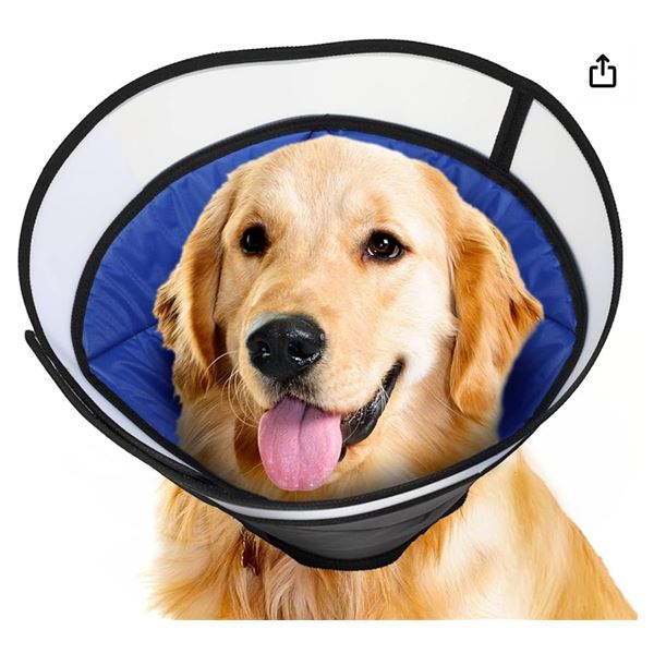 MAGNIFICIENT DOG CONE COLLAR AFTER SURGERY PET CONE COLLAR NEW