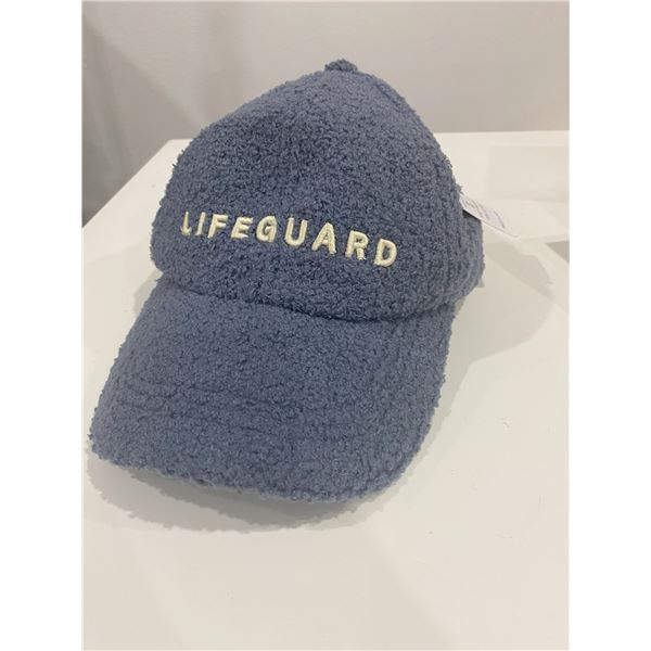 WINTER WARM SHERPA FLEECE BASEBALL CAP ADJUSTABLE LIFEGUARD HAT NEW WITH TAG