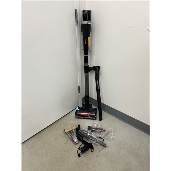 Shark Stratos Cordless Stick Vacuum & Accessories - some use, test quick and worked - see photos