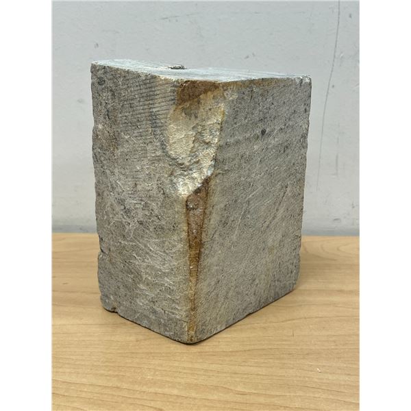 Block of Soapstone for Carving - Approx: 4.25 x 3 x 5.5"