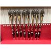 Image 3 : 40 pcs Stainless Steel Cutlery set in wood Box - nice overall condition