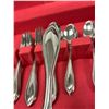Image 4 : 40 pcs Stainless Steel Cutlery set in wood Box - nice overall condition