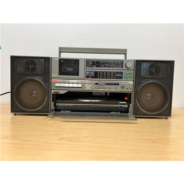 Vintage JVC DC-33 Turntable Boombox - see description