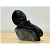Image 2 : Artist Signed Soapstone Carving Sculpture - Approx: 4.25"W 4.25"T - see photos