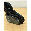 Image 3 : Artist Signed Soapstone Carving Sculpture - Approx: 4.25"W 4.25"T - see photos