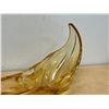 Image 5 : Chalet Signed "Chantili Canada" Art Glass Centerpiece - Approx: 16"W 9.5"T