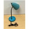 Image 5 : Vintage Retro Turquoise Bullet / Cone Shade Lamp - Approx: 16"T