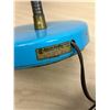 Image 7 : Vintage Retro Turquoise Bullet / Cone Shade Lamp - Approx: 16"T