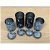 Image 3 : 4 Yeti Storage Cans / Canisters - Tallest approx: 6"