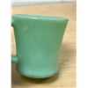 Image 3 : Vintage Fire King Jadite & Turquoise Mugs - No chips but show use as pictured.