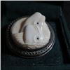 Image 2 : 925 silver KORITE brooch.  Beautifully carved whales.