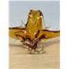 Image 10 : Huge Chalet / Lorraine Stretch Art Glass Centerpiece - nice - approx: 31.5"W 10.75"T