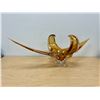 Image 1 : Huge Chalet / Lorraine Stretch Art Glass Centerpiece - nice - approx: 31.5"W 10.75"T