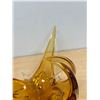 Image 5 : Huge Chalet / Lorraine Stretch Art Glass Centerpiece - nice - approx: 31.5"W 10.75"T