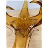 Image 8 : Huge Chalet / Lorraine Stretch Art Glass Centerpiece - nice - approx: 31.5"W 10.75"T