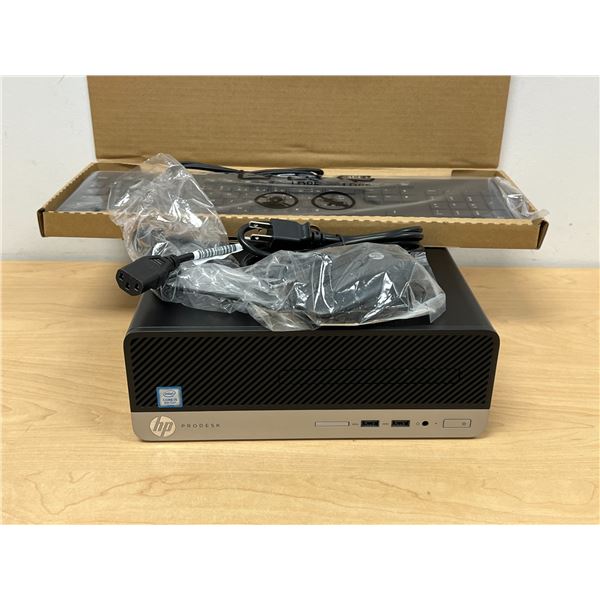HP Desktop with accessories as pictured - not tested - see all photos (no guarantees)