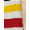 Image 5 : 4 Point Hudson's Bay Company HBC Wool Blanket Approx: 90x74" good used - see all photos