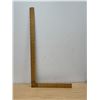 Image 2 : Vintage Rabone (England) No. 1507 Boxwood & Brass Square Ruler - 12x24"