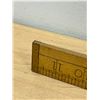 Image 8 : Vintage Rabone (England) No. 1507 Boxwood & Brass Square Ruler - 12x24"