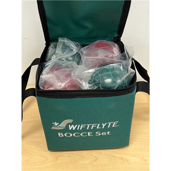 Nice Swiftflyte Bocce Ball Set - Bocce Game with carry bag - see photos