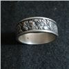 Image 2 : 925 solid 3.9g mens silver ring, approximately size 12.  This is a solid, beautiful ring!