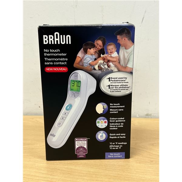 Braun No Touch Thermometer - Open box, looks new