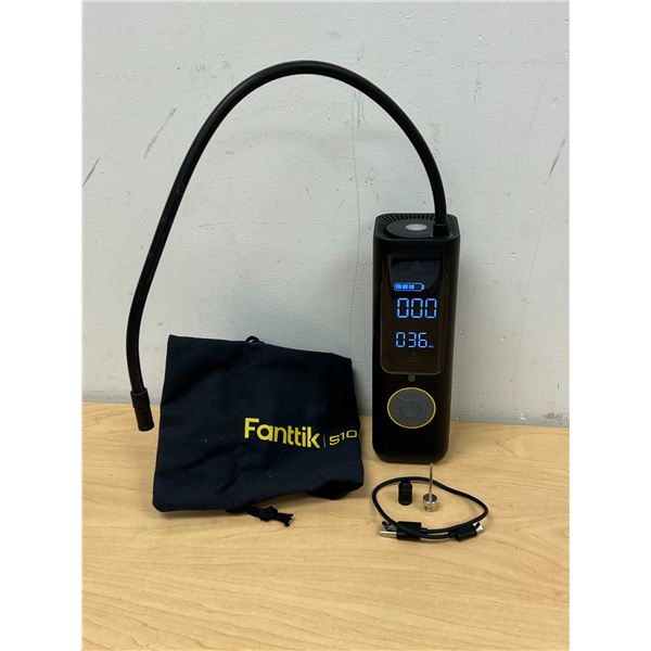 Rechargeable Fanttik S100 Portable Inflator - Tested quick and working - see photos for details