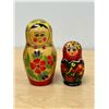 Image 4 : Nice Painted Wooden Russian Matryoshka Nesting Dolls - Tallest 5.75"