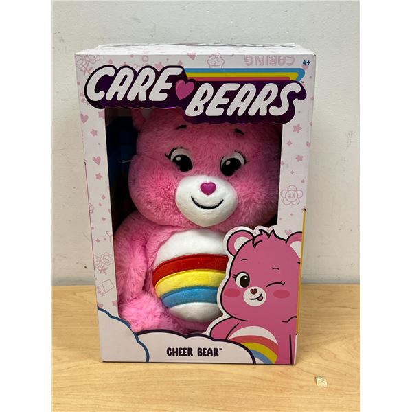 Care Bears "Cheer Bear" Plush Toy Doll - Box is 12"T