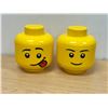 Image 2 : 2 Stacking Lego Storage Containers - Smaller Approx: 7.25"T 6.25"W