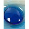 Image 5 : Mid Century Art Glass Centerpiece / Dish - Approx: 7.5x11"