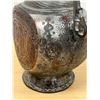 Image 8 : Large Vintage Etched Copper Teapot Carafe - Very Detailed 17"T Possibly Middle Eastern