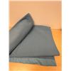 Image 3 : Huge Vintage Light Blue Wool Blanket - nice Approx: 96x92""