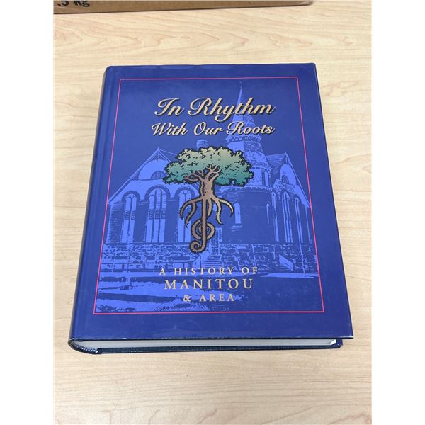 Manitou Manitoba & Area History Book - In Rhythm With Our Roots - nice, 825 pgs