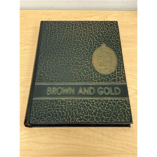 U of M Brown and Gold Yearbook University of Manitoba Vol 44 - 1963