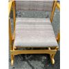 Image 3 : Canadian Wood Fold Up Low Back Rocking Chair - St-Yves No.101 - see all photos