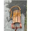 Image 4 : Locally Made Vintage Wooden Pull Sled Sleigh - nice - see all photos