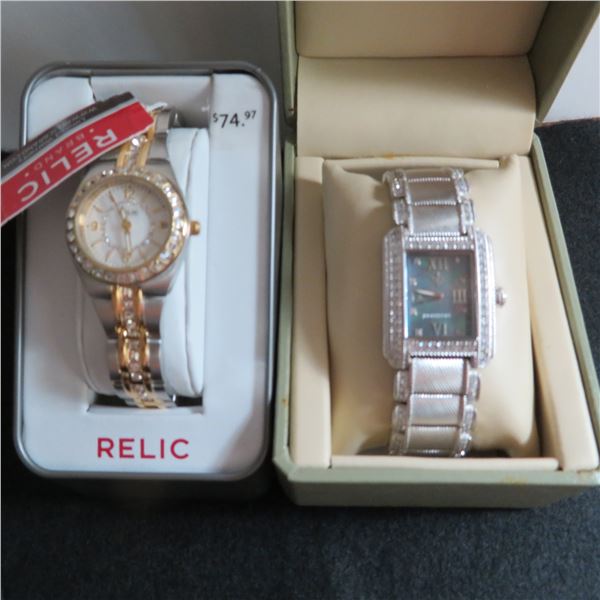 Women's Watches - both brand new in box and working - see description and photos