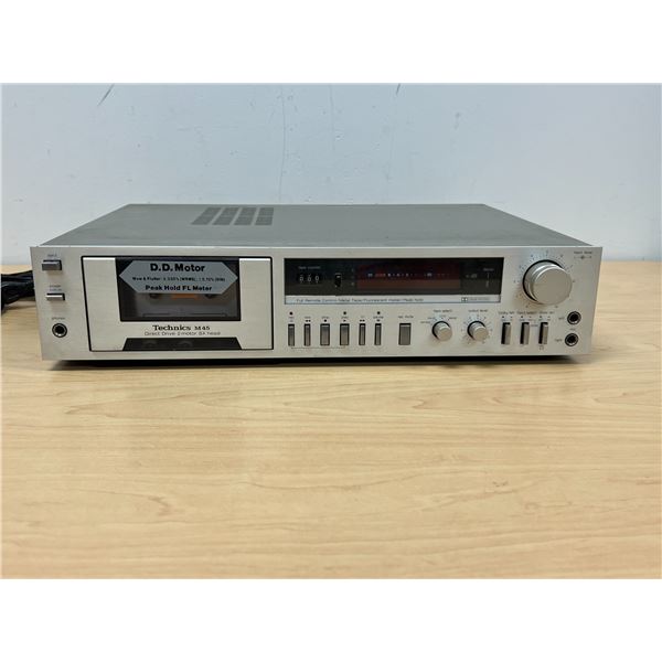 Technics Direct Drive 2 Motor Cassette Player M45