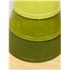 Image 2 : 3 Pyrex Nesting Mixing Bowls - Largest 2.5 Qt