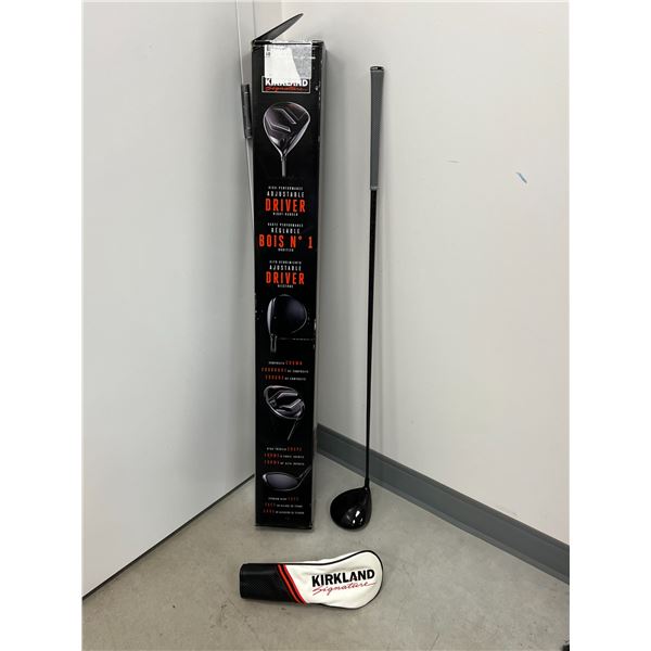 Some Use - No Key adjuster - Kirkland Adjustable Driver 5.5 Regular Flex - see all photos