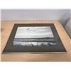 Image 7 : Canadian Geese Prairie Scene Frame Art - Ronald Glowe 26.25x19.25" - see all photos