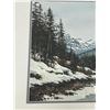 Image 2 : Mary Masters Winter Landscape Framed Art - Smaller - 15.75x13.5"